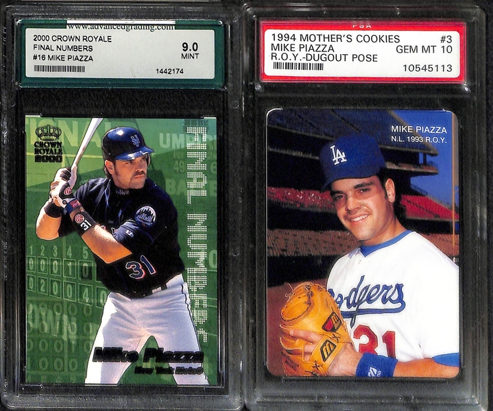Lot Of 37 Baseball Graded Cards w. Wieters Autograph Card