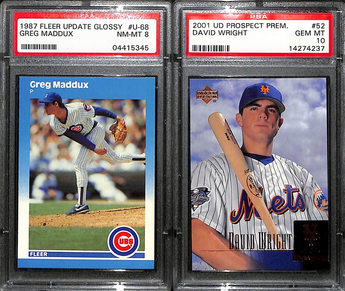 Lot Of 37 Baseball Graded Cards w. Wieters Autograph Card