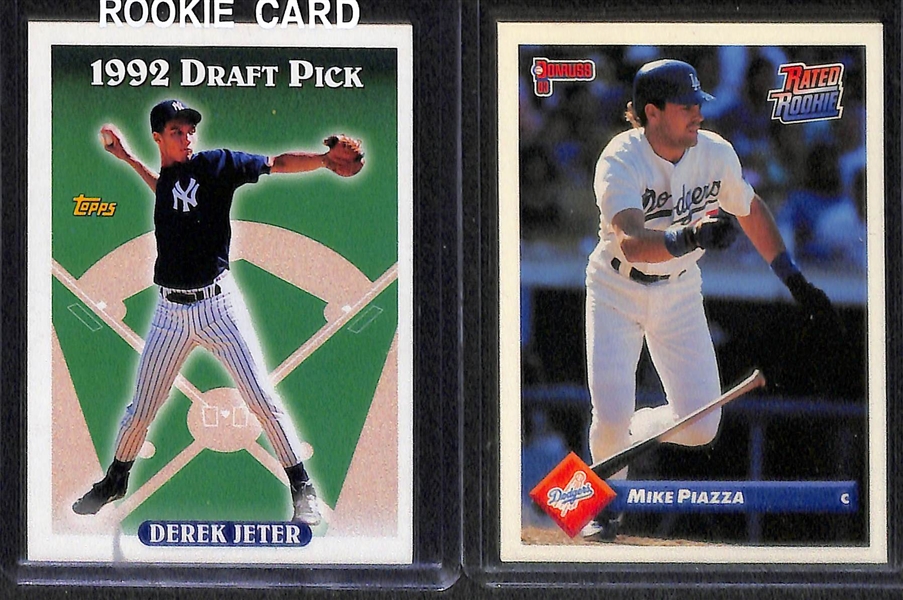 Lot Of 160 Baseball Rookie Cards 1993-94 w. Jeter