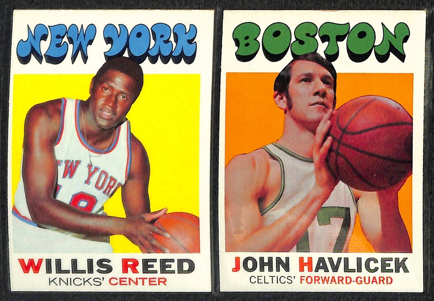 1971-72 Topps Basketball First Series Complete 144 Card Set - NM to Mint Right From Vending Boxes!
