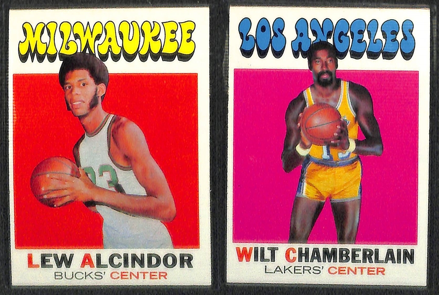 1971-72 Topps Basketball First Series Complete 144 Card Set - NM to Mint Right From Vending Boxes!