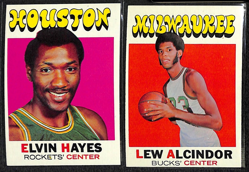 1971-72 Topps Basketball First Series Complete 144 Card Set - NM to Mint Right From Vending Boxes!