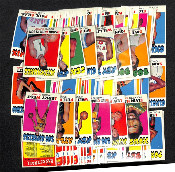 1971-72 Topps Basketball First Series Complete 144 Card Set - NM to Mint Right From Vending Boxes!