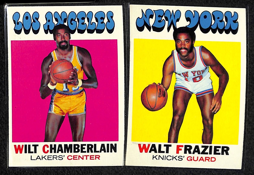 1971-72 Topps Basketball First Series Complete 144 Card Set - NM to Mint Right From Vending Boxes!