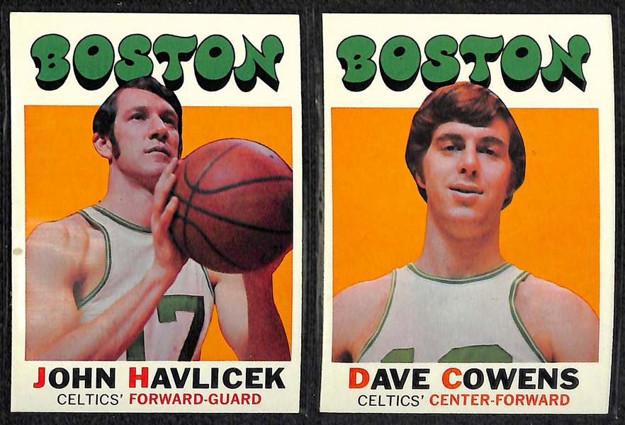 1971-72 Topps Basketball First Series Complete 144 Card Set - NM to Mint Right From Vending Boxes!