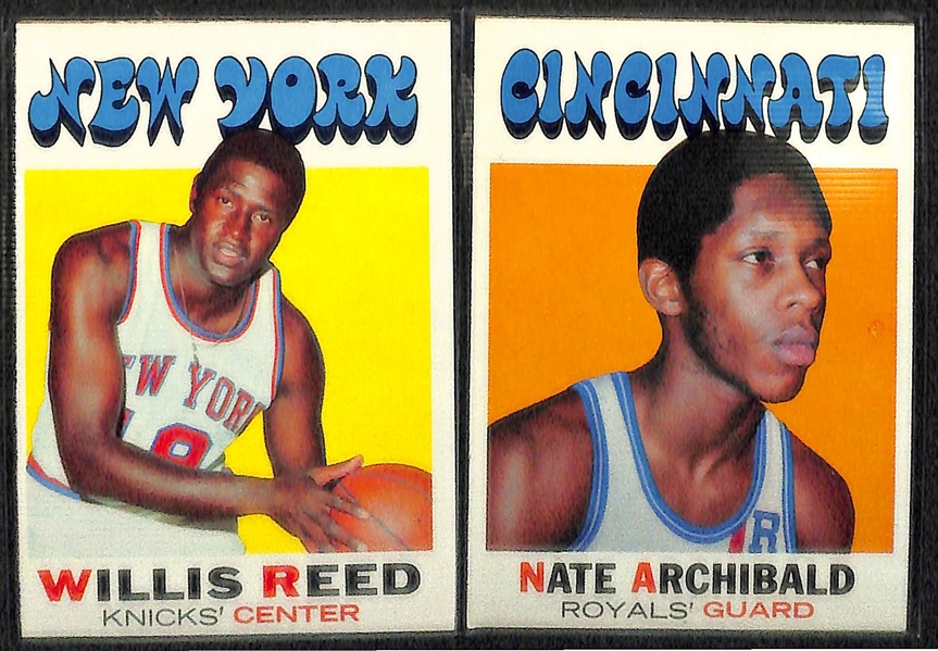 1971-72 Topps Basketball First Series Complete 144 Card Set - NM to Mint Right From Vending Boxes!