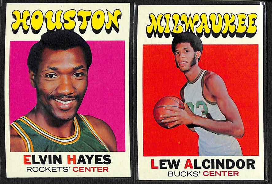1971-72 Topps Basketball First Series Complete 144 Card Set - NM to Mint Right From Vending Boxes!