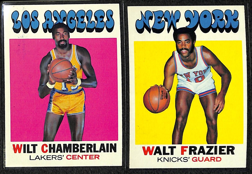 1971-72 Topps Basketball First Series Complete 144 Card Set - NM to Mint Right From Vending Boxes!