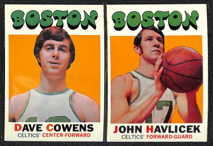 1971-72 Topps Basketball First Series Complete 144 Card Set - NM to Mint Right From Vending Boxes!