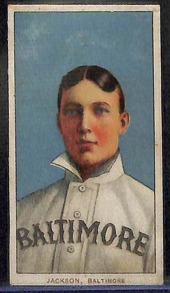 Lot of 3 - 1909 T206 Cards & 1 - 1912 T207 Chief Bender Card