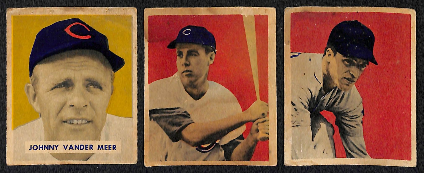 Lot of 17 Vintage Cards from 1933-1949 - Goudey, Play Ball, Bowman w. Pepper Martin