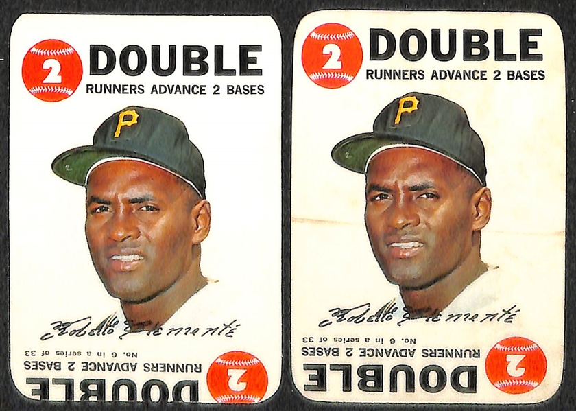 Lot of 200+ Assorted Cards of 1968 Topps Game Cards w. a 1968 Topps Third Series Empty Wax Box