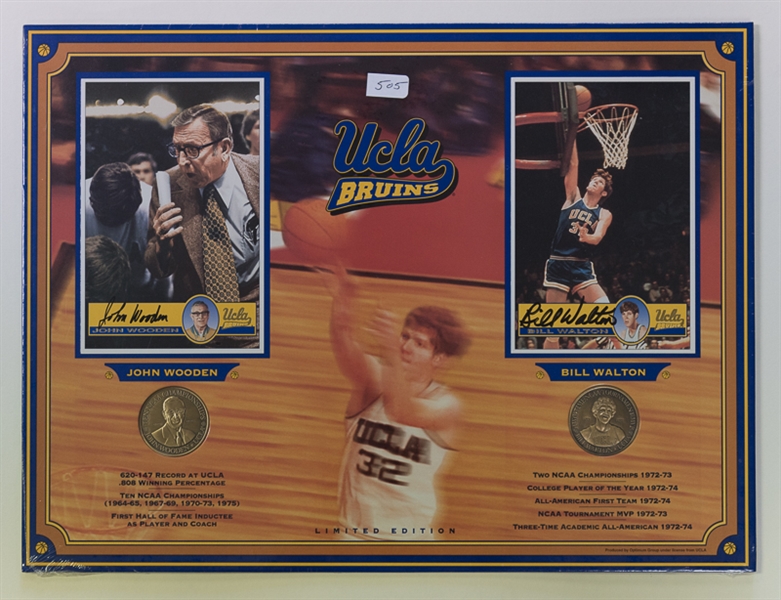 Multi Sports Autograph & Memorabilia Lot w. Wooden & Walton