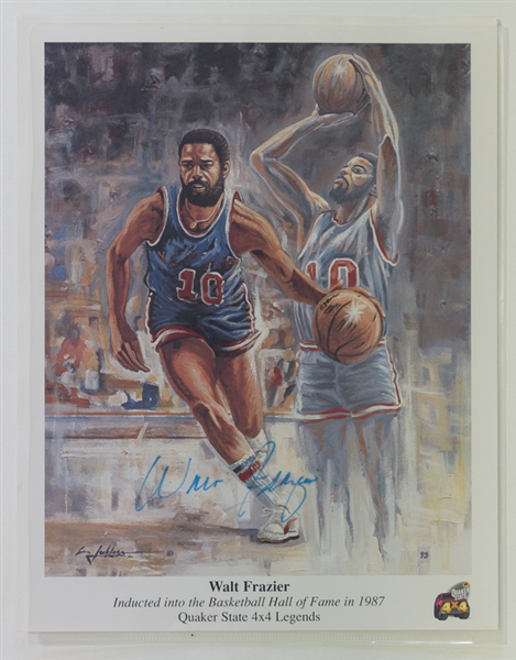 Multi Sports Autograph & Memorabilia Lot w. Wooden & Walton