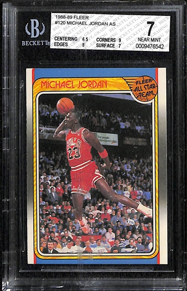 Mixed Sports Card Lot w. Michael Jordan - BVG