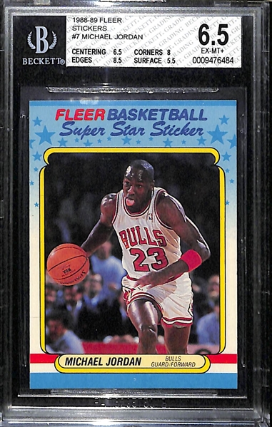 Mixed Sports Card Lot w. Michael Jordan - BVG