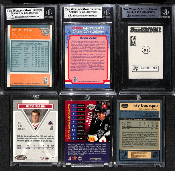 Mixed Sports Card Lot w. Michael Jordan - BVG