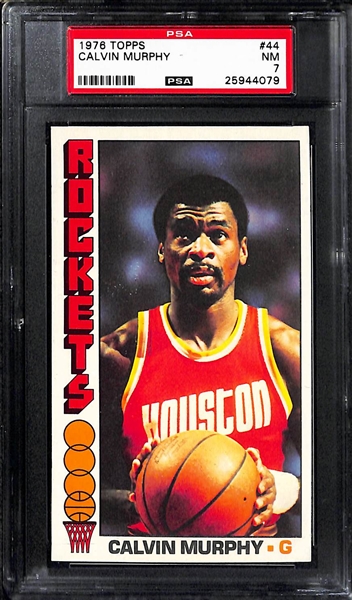 Lot of 12 1976 Topps Basketball Cards w. Kareem Abdul-Jabbar - All PSA Graded