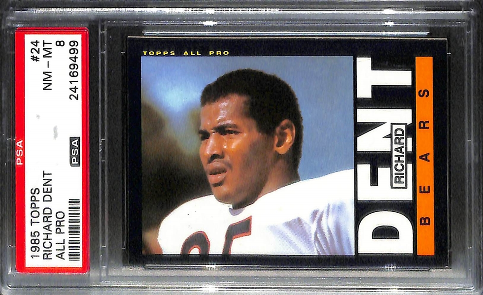 Lot of 11 Football Rookie Cards 1970s-1990s - All Graded PSA