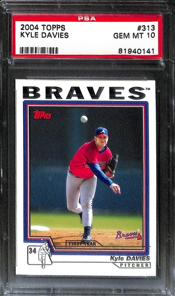 Lot of 17 Graded Baseball Rookie Cards From Late 1980s-2004 w. Kirby Puckett