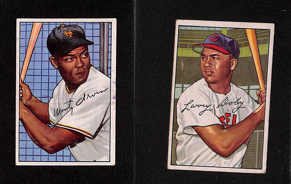 1952 Bowman Baseball Partial Set - 217 Different Cards w. Spahn