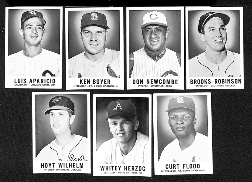 Lot of 88 1960 Leaf Baseball Cards w. Luis Aparicio