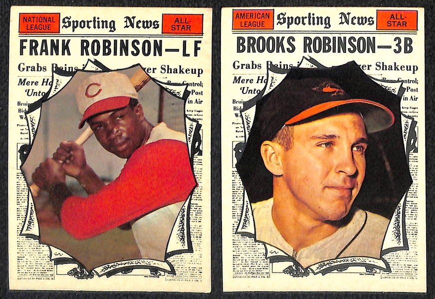 Lot of 37 1961 Topps Baseball Cards w. Willie McCovey