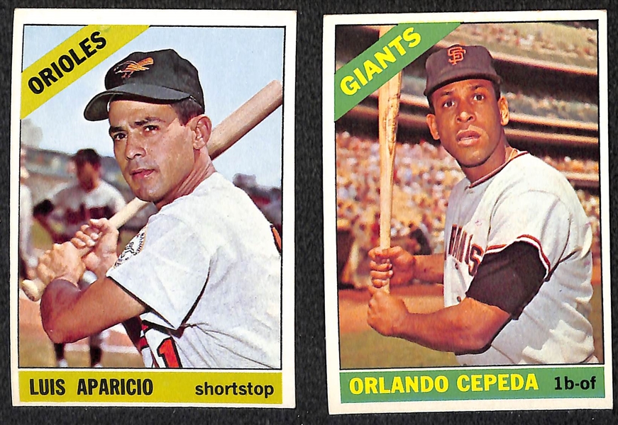 Lot of 102 1965-69 Topps Baseball Cards w. Warren Spahn