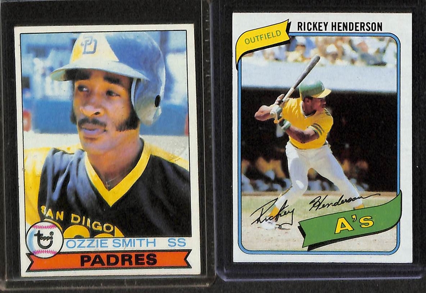 Lot Of 8 Baseball Rookies 1977-82 w. Ripken