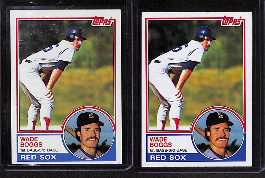 Lot Of 17 Baseball Rookies 1983-85 w. Gwynn