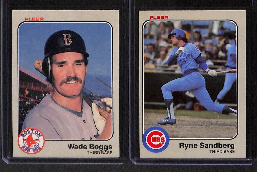 Lot Of 17 Baseball Rookies 1983-85 w. Gwynn