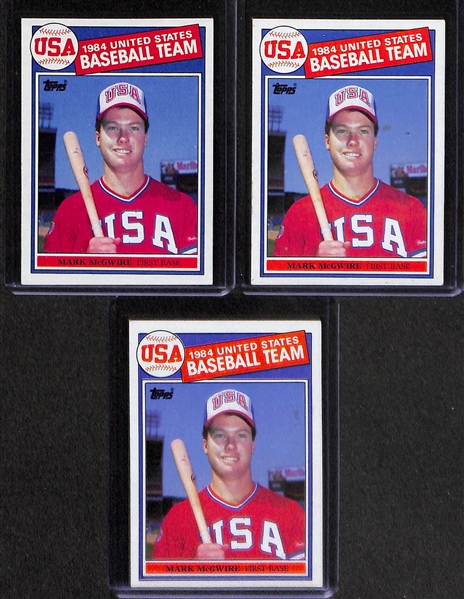 Lot Of 17 Baseball Rookies 1983-85 w. Gwynn
