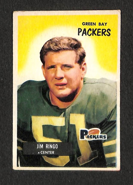 Lot Of 19 1955 Bowman Football Cards w. Van Brocklin