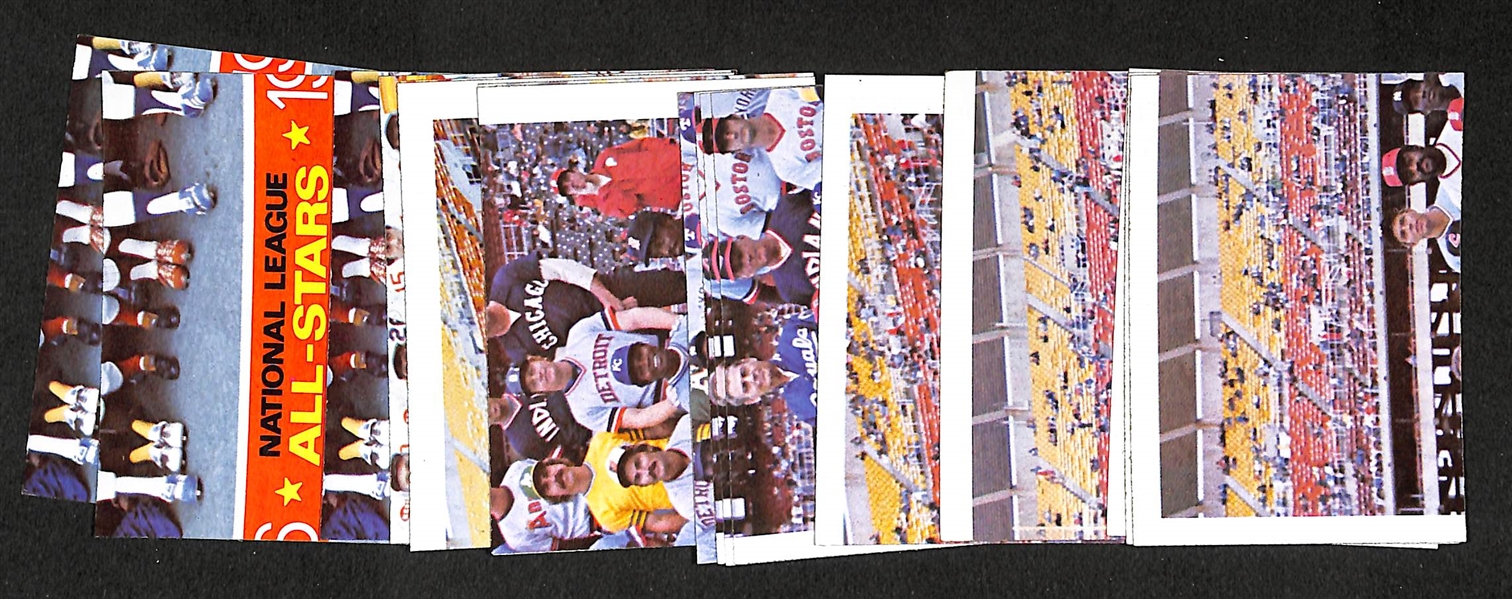 1977 Topps Cloth Sticker & Puzzle Card Sets w. Original Box