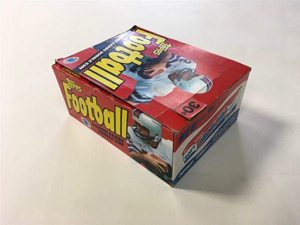 1981 Topps Football Unopened Wax Box