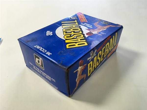 1981 Donruss Baseball Unopened Wax Box