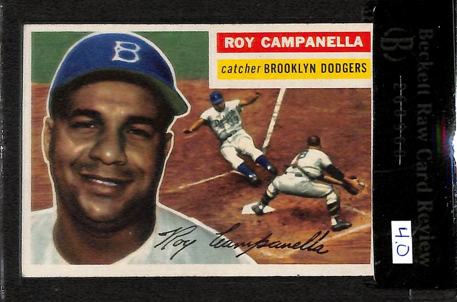 Lot Of 42 Dodgers Cards 1953-56 w. Jackie Robinson 