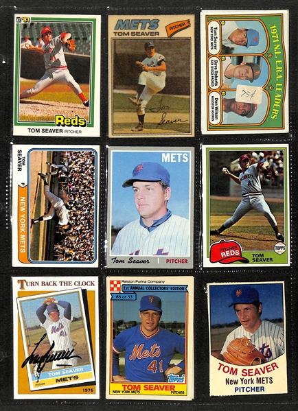 Binder Of New York Mets Cards 1964-1987
