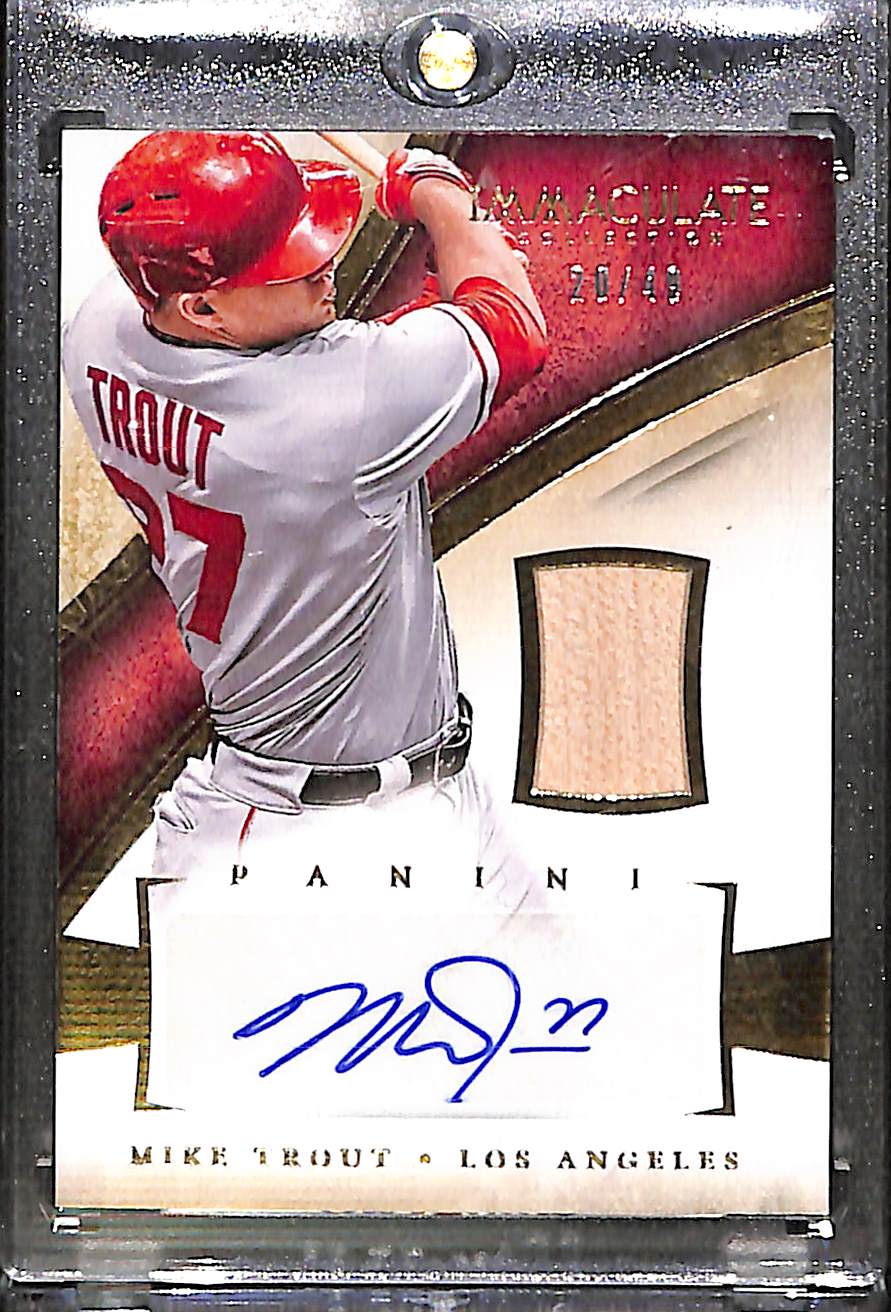 mike trout autograph mike trout autograph