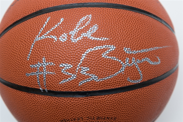Kobe bryant deals signed basketball
