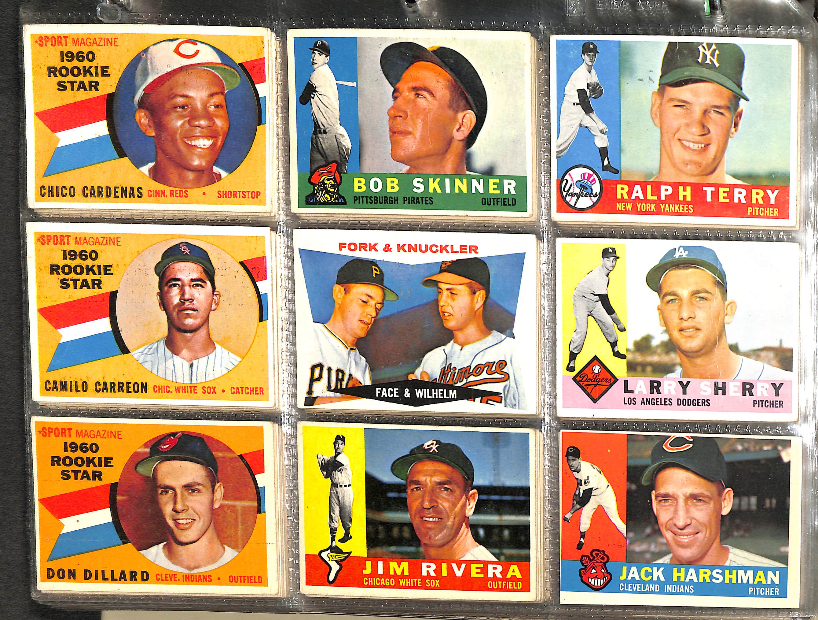 Lot Detail - Lot of 375 Assorted 1960 Topps Baseball Cards w. Koufax