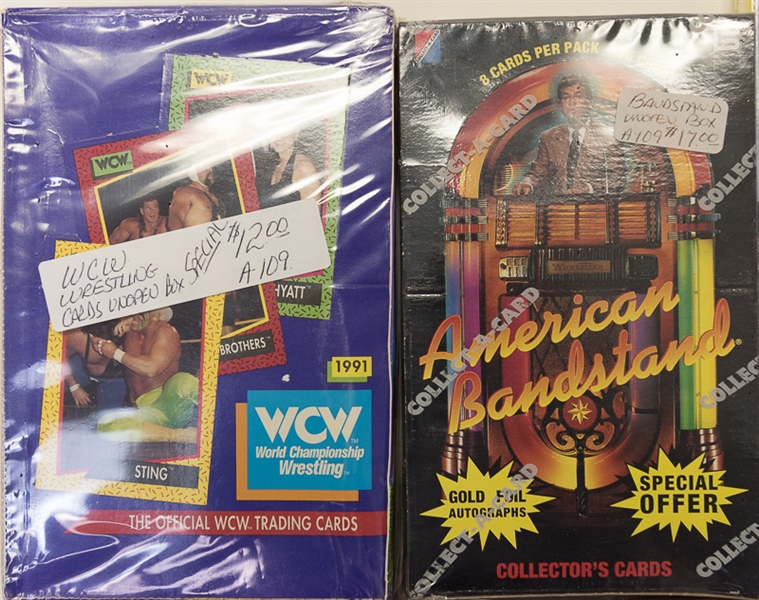 Non-Sports Cards Wax Boxes & Set Lot 