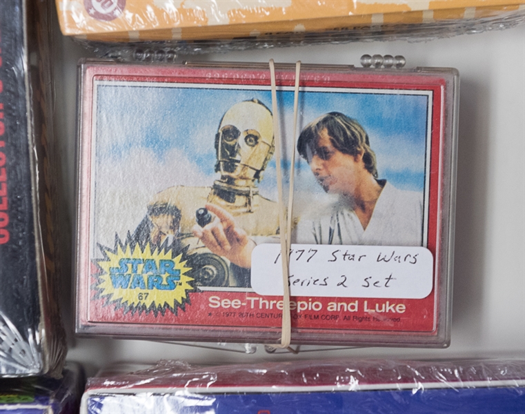 Non-Sports Cards Wax Boxes & Set Lot 