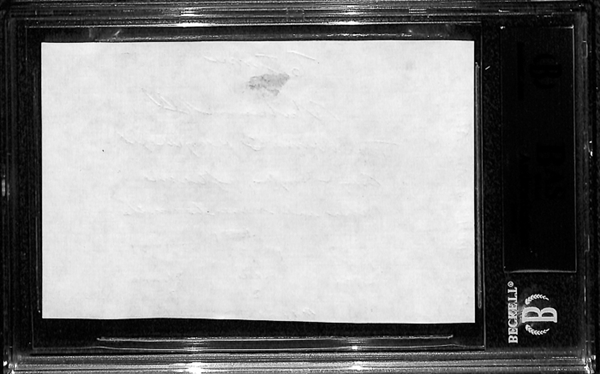 RARE Muhammad Ali Signed Page With Drawings & Inscription - Beckett Authentic