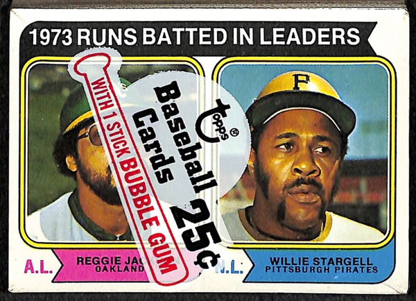 1974 Topps Baseball Unopened Cello Pack