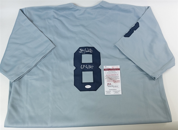 Don Wert Signed Detroit Tigers Style Jersey - JSA - Inscribed 1968 WSC