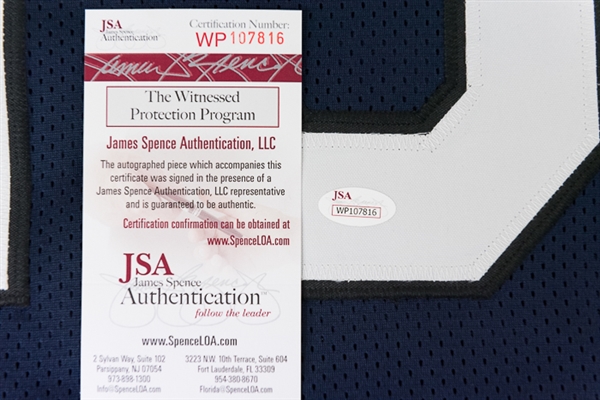 Keenan Reynolds Signed Navy Midshipmen Style Jersey - JSA (Inscribed Go Navy)