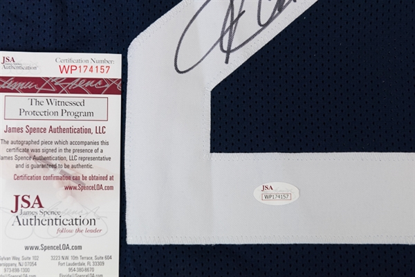John Cappelletti Signed Penn State Style Jersey - JSA (Inscribed 73 Heisman)