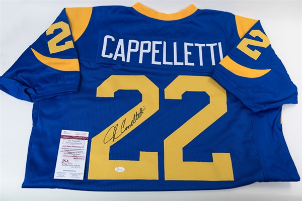 John Cappelletti Signed Los Angeles Rams Style Jersey - JSA