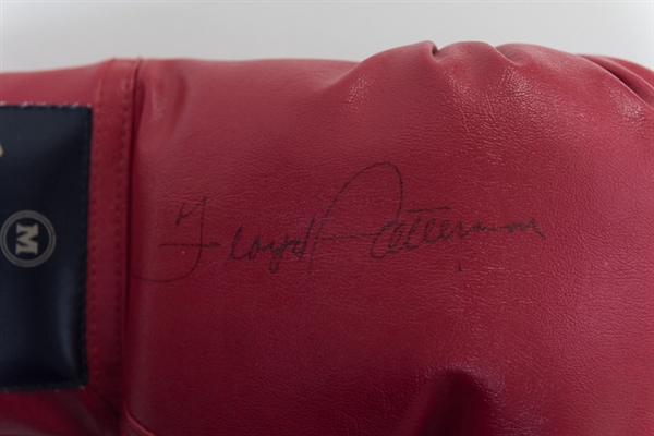 Floyd Patterson Signed MacGregor Boxing Glove - JSA